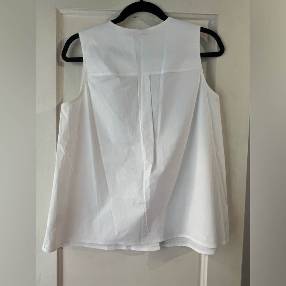Tory Burch Crisp Cotton Poplin Tunic 4 - Picture 4 of 11